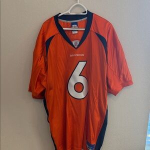 Reebok Orange and Black Men's Jersey